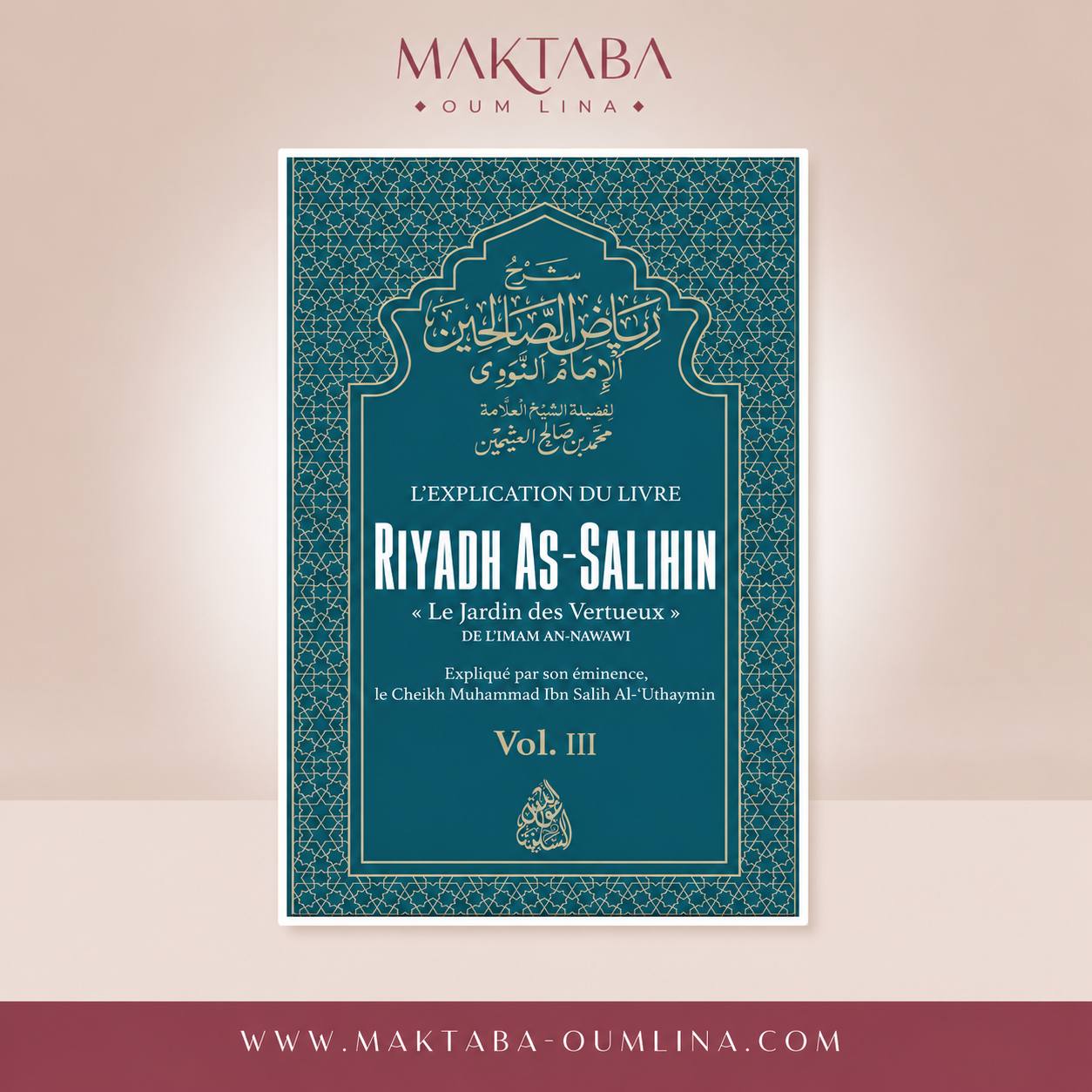 Pack l’Explication de Riyadh As Salihin (Volume 1 à 4)